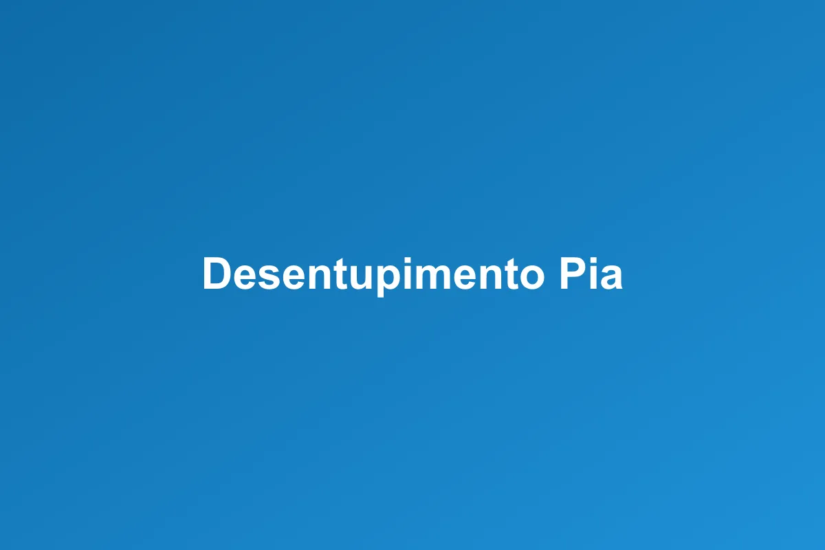 Desentupimento de pia em Contagem – desobstrução profissional